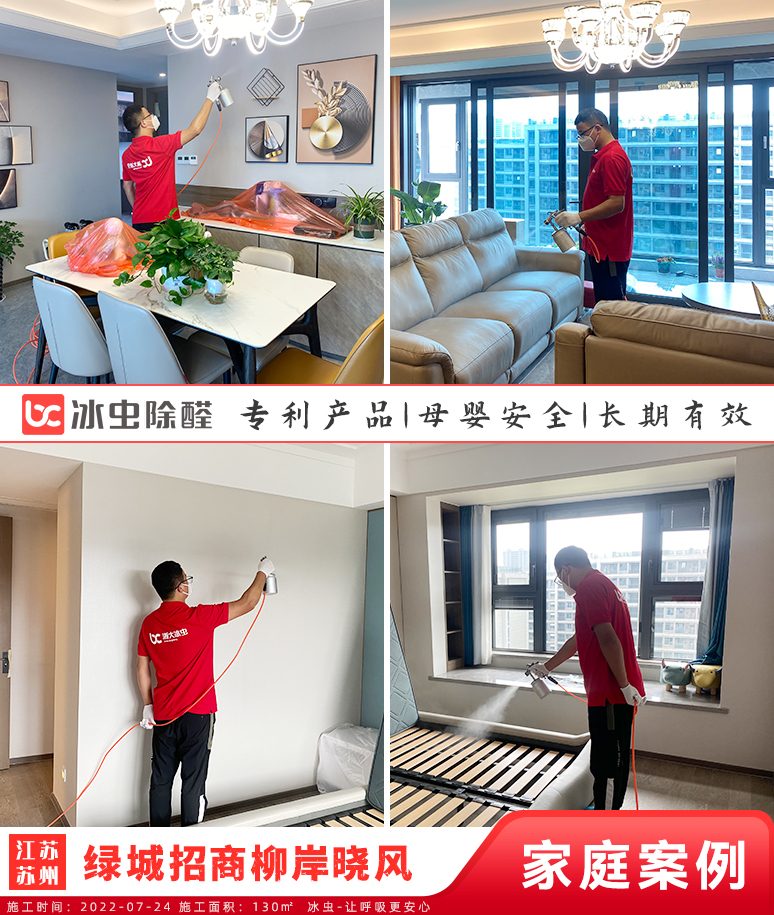 绿城招商柳岸晓风--苏州除甲醛