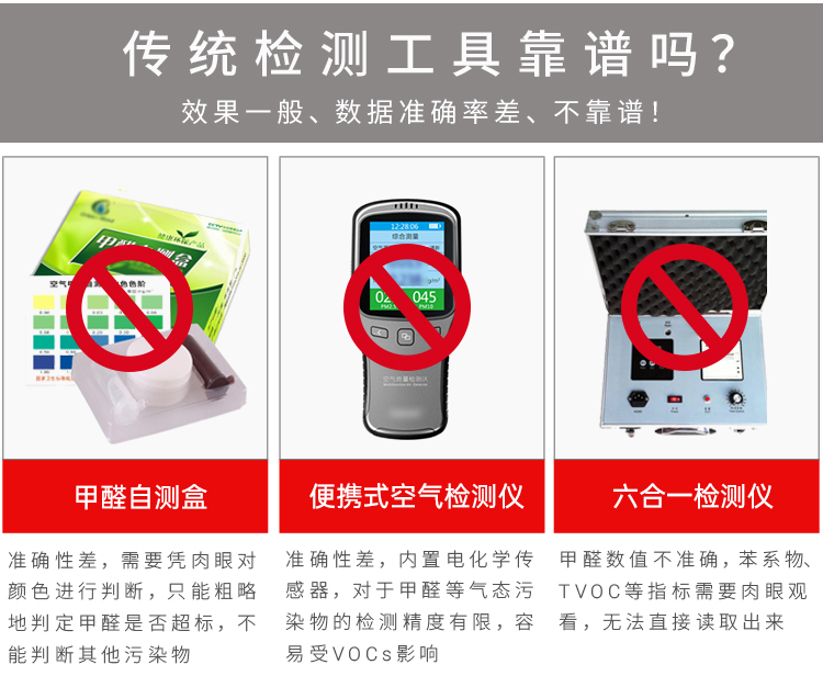 冰虫甲醛检测-传统检测工具不靠谱