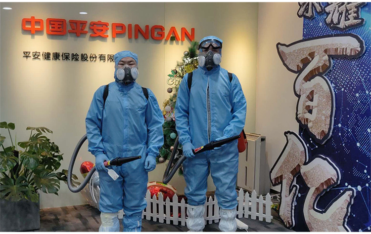 冰虫消毒除菌现场施工照片5