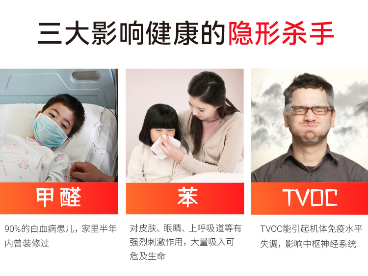 除甲醛公司-浙大冰虫官网-3大影响健康的隐形杀手-甲醛、苯、TVOC